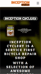 Mobile Screenshot of inceptioncyclery.com